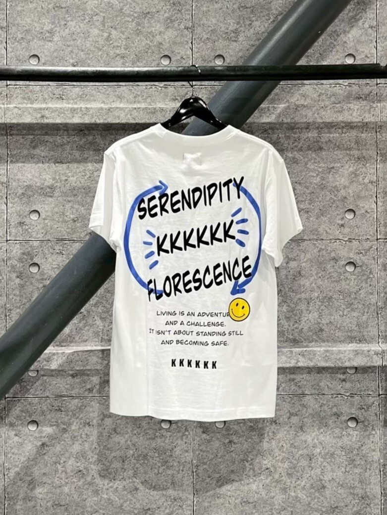KKKKKK 經典笑臉字體Logo 短袖 T