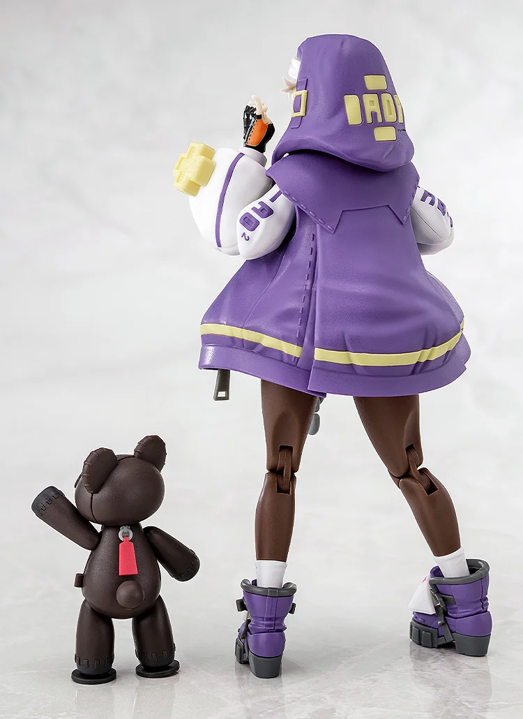 Guilty Gear -Strive- Bridget Action Assembly Model Purple Color Ver.