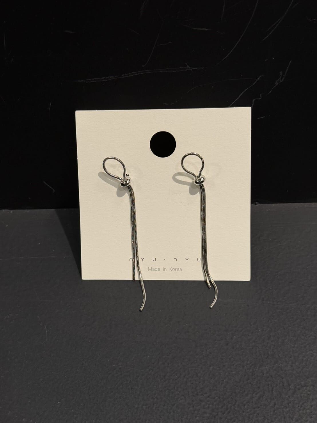 NU5551 圓結流蘇耳環 *特價* (充值購物金不適用)