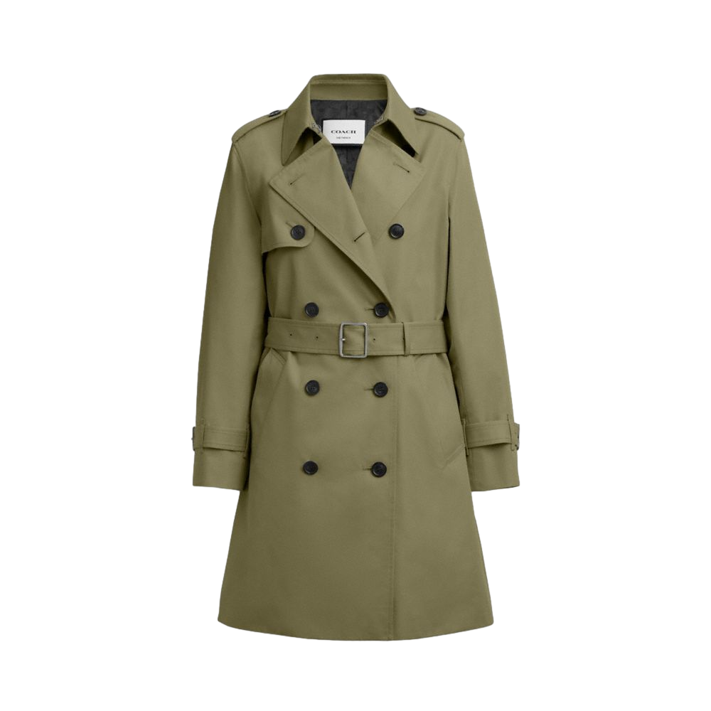 【Coach Outlet】Mid Trench  綠
