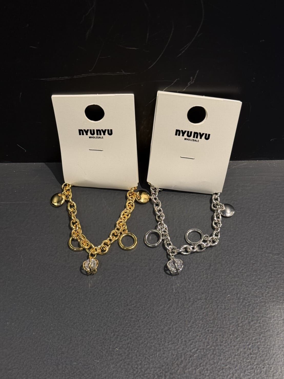 NU5558 吊圈閃閃手鍊 *特價* (充值購物金不適用)