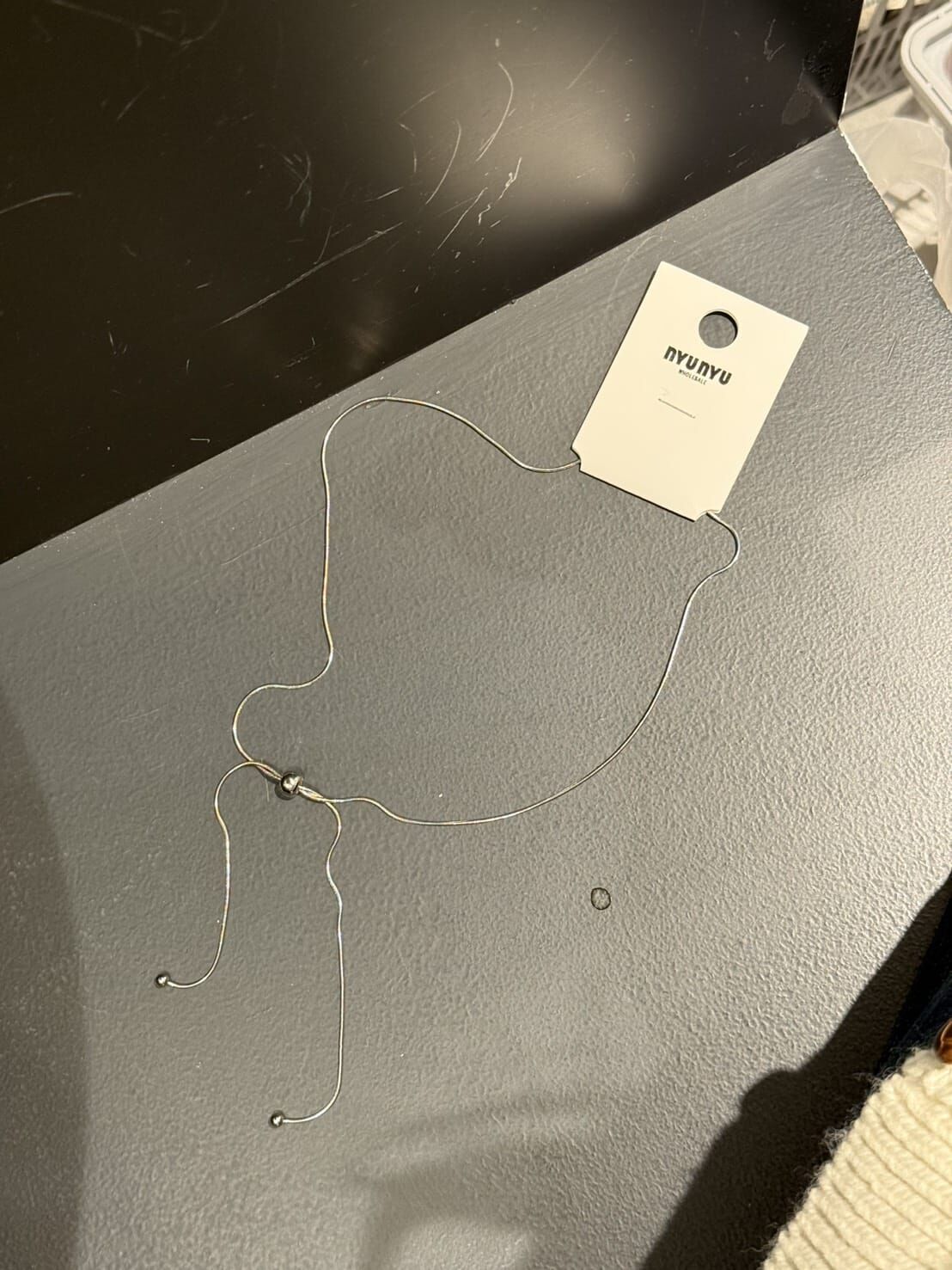 NU5560 抽繩珠長項鍊 *特價* (充值購物金不適用)