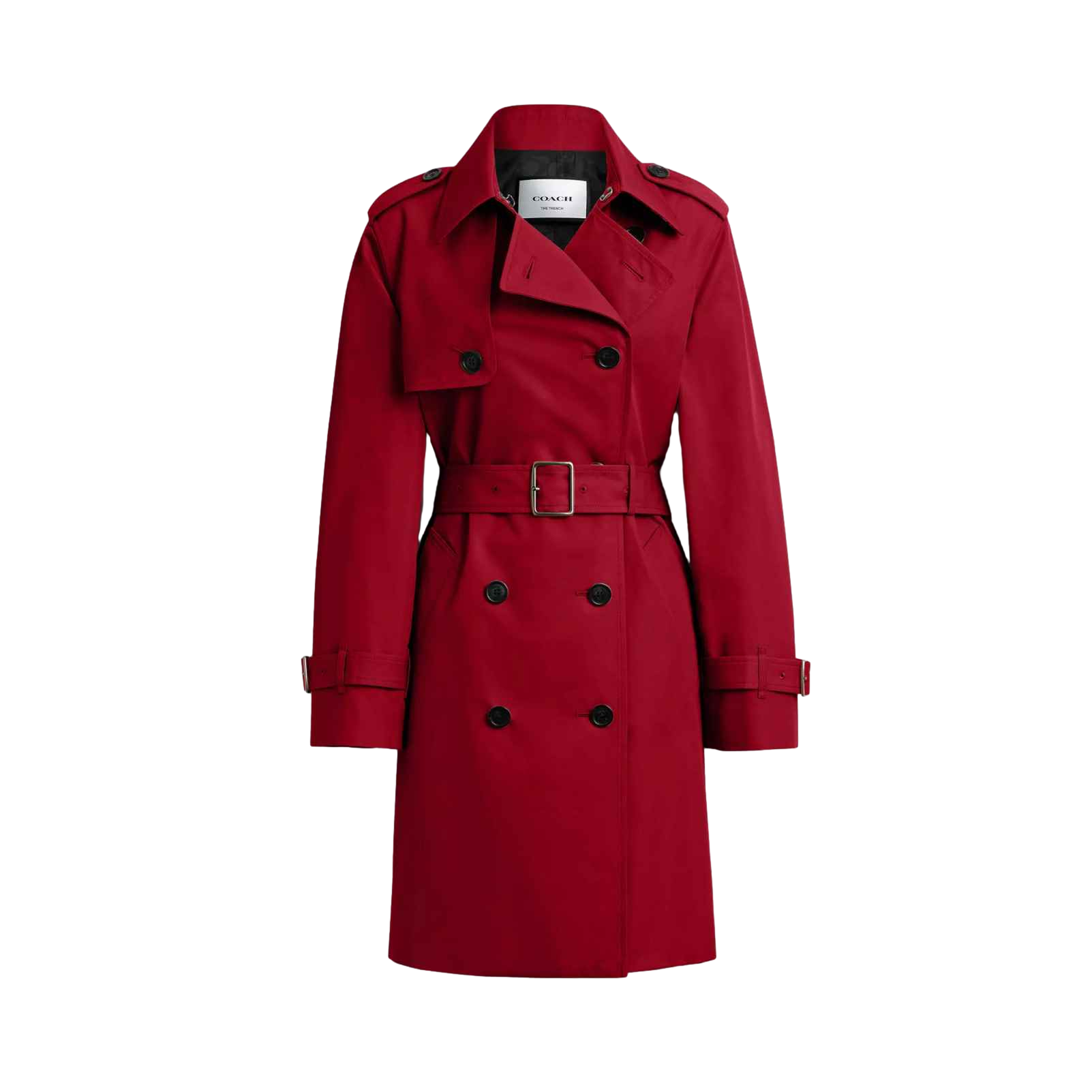 【Coach Outlet】Mid Trench  紅
