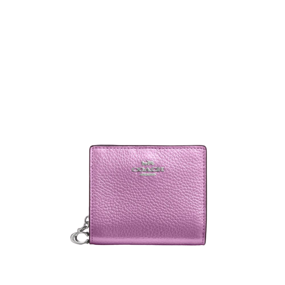 【Coach Outlet】Snap Wallet  粉