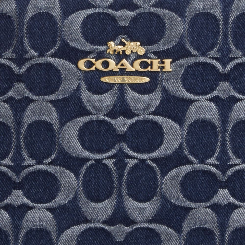 【Coach Outlet】Jamie Camera Bag In Signature Denim  丹寧