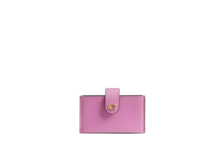 【Coach Outlet】（專櫃）Essential Multi Card Holder  粉