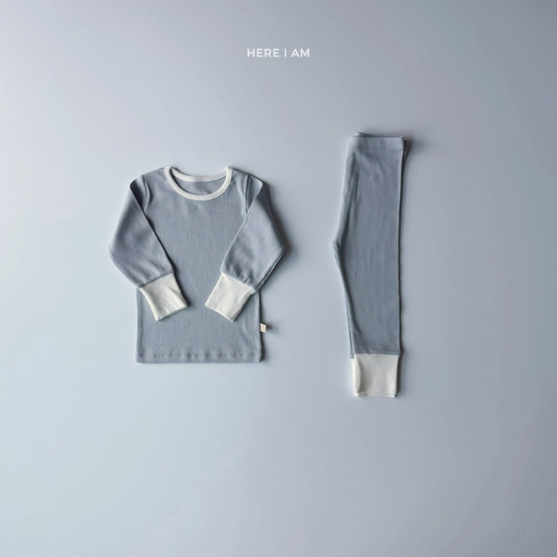 韓國🇰🇷Hereiam 莫代爾坑條束口套裝(S)