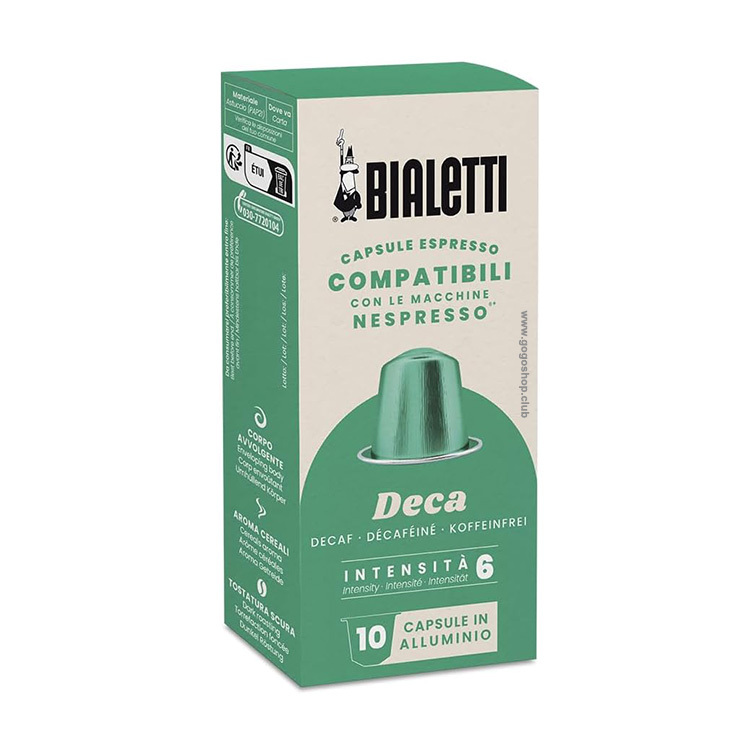 Bialetti Deca 低因意式咖啡膠囊 (10 粒裝)