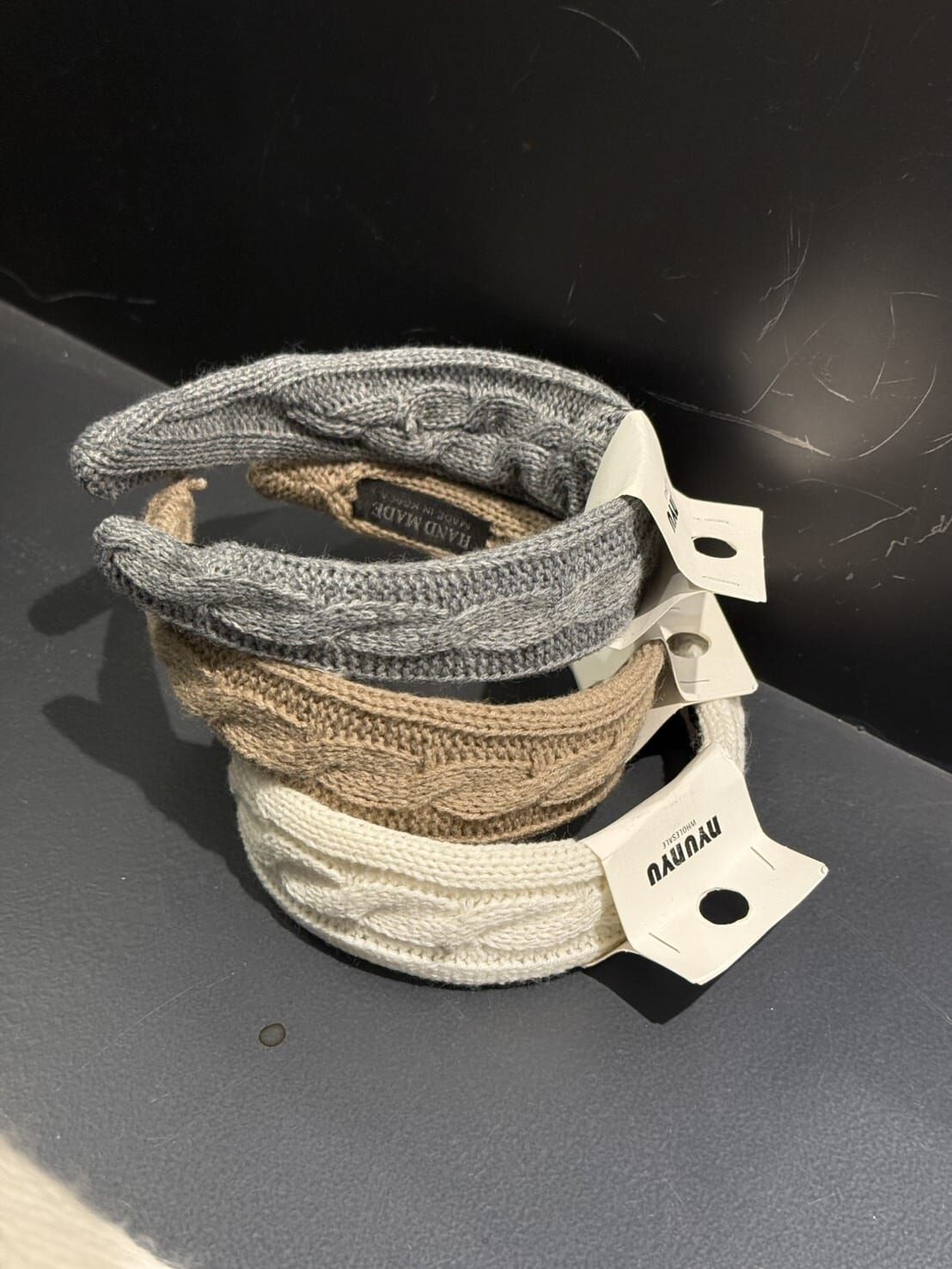 NU5581 麻花針織髮箍 *特價* (充值購物金不適用)