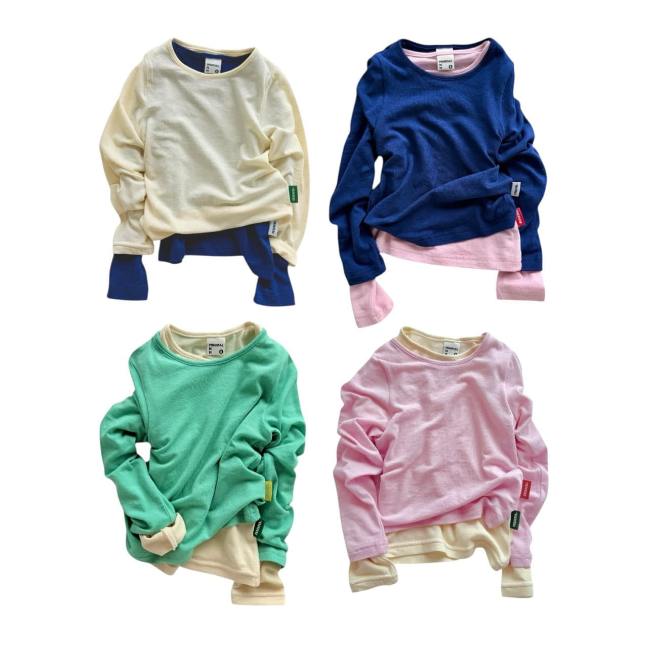 90-140 MNM 素色薄上衣 4色