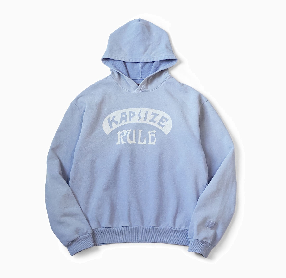 KAPITAL 2026 Fleece Hooded Sweatshirt (KAPSIZE RULE) - BLUE PRE ORDER ITEM (預訂中)