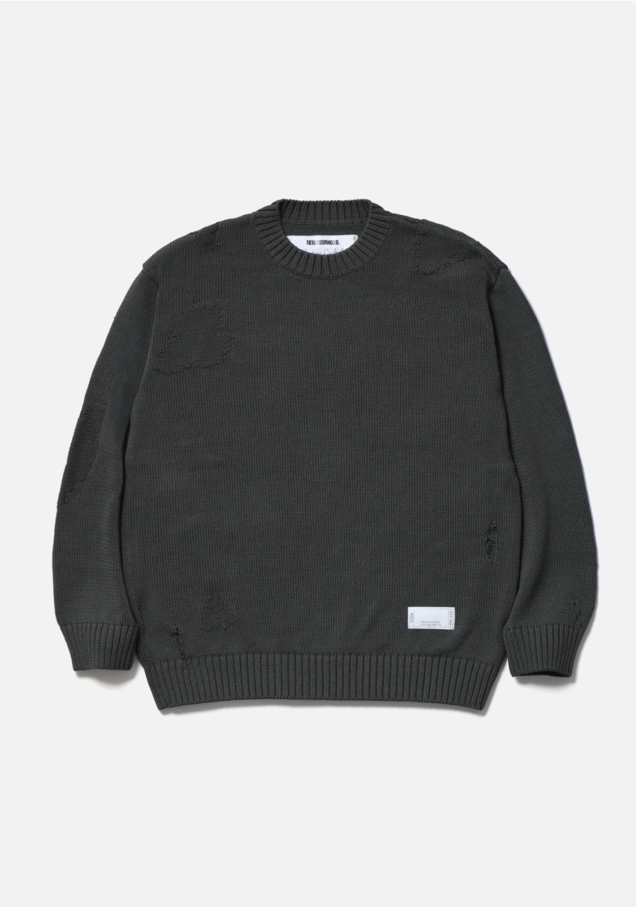 【NEIGHBORHOOD 】 0207開季新品SAVAGE CREWNECK SWEATER