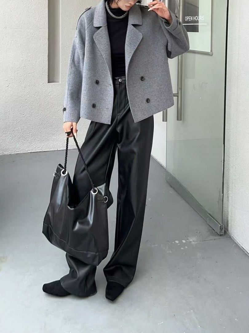 懶人穿搭救星｜不用想就好看的短版大衣外套