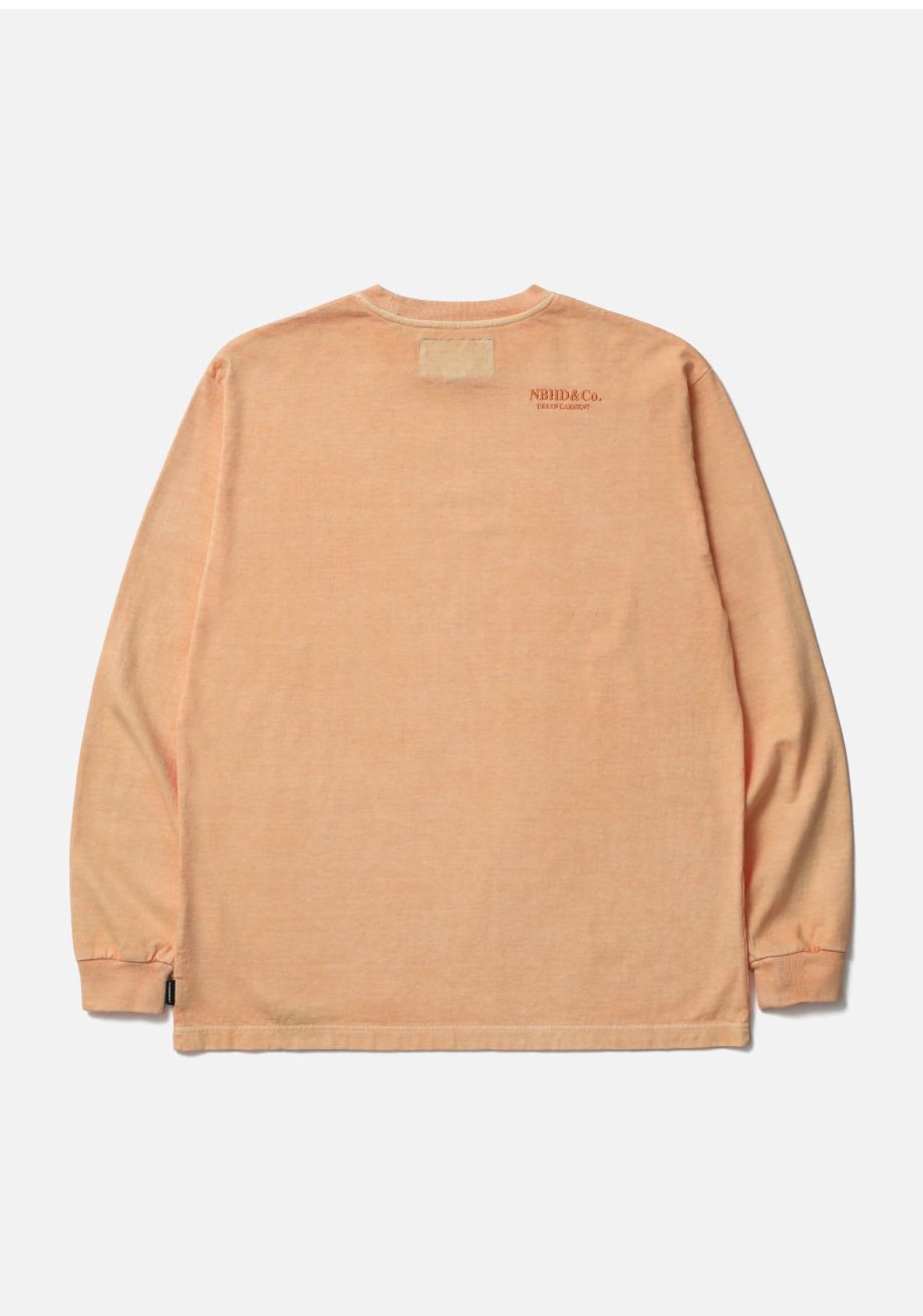 【NEIGHBORHOOD 】 0207開季新品PIGMENT DYED CREWNECK LS