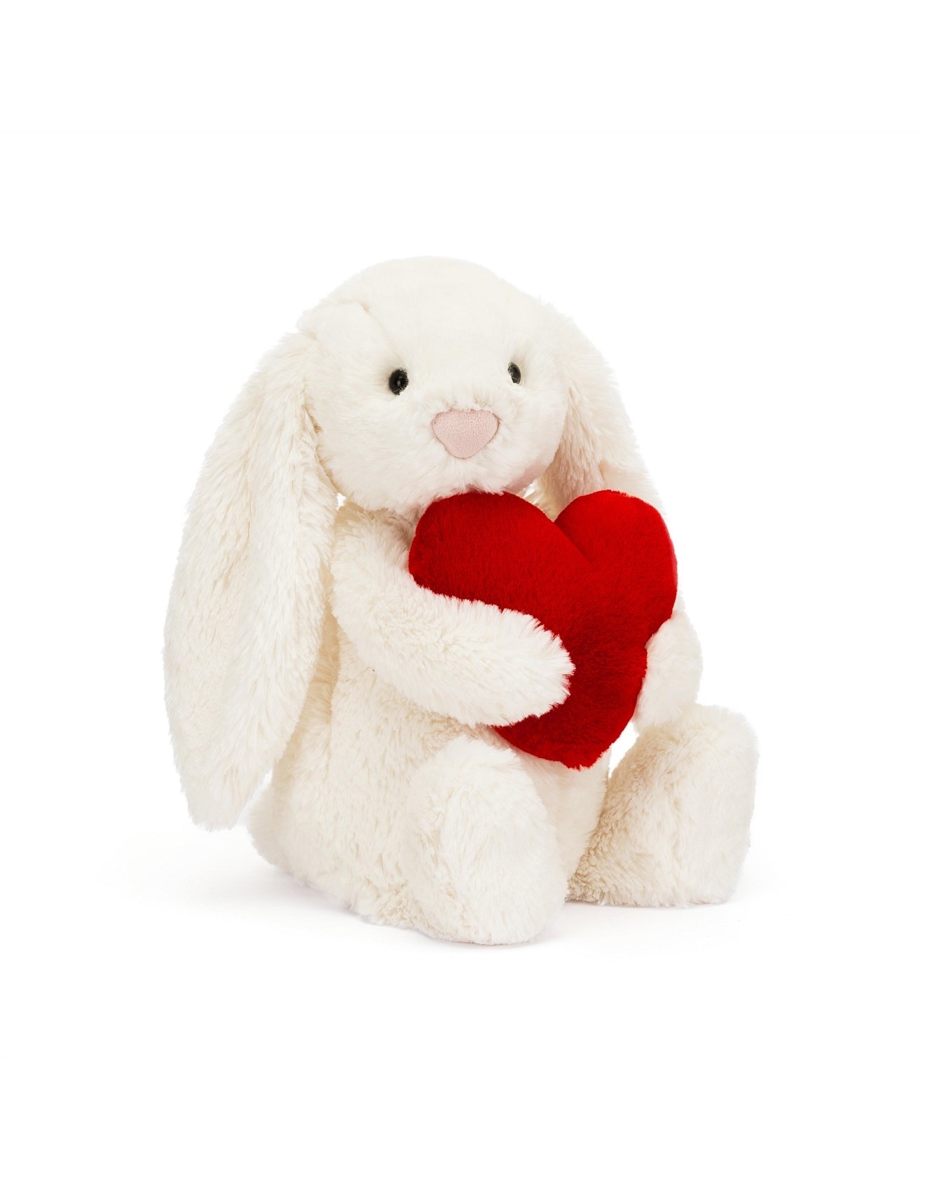 Jellycat Bashful Red Love Heart Bunny (Medium)