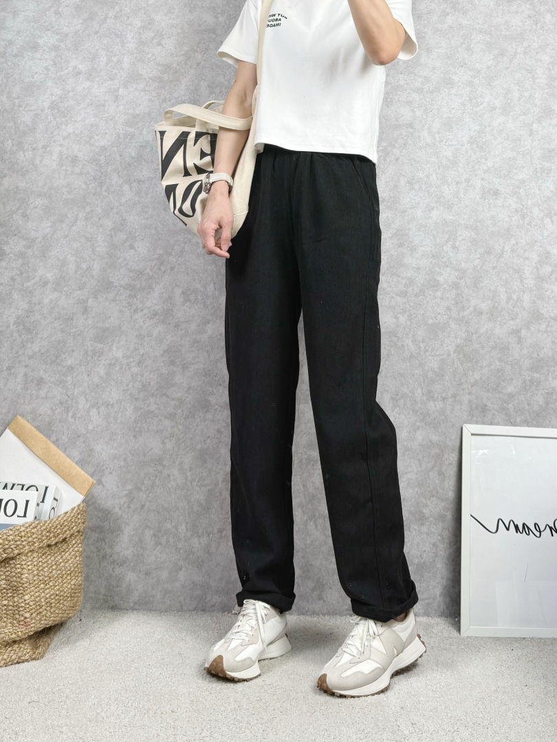 寒流來不用想穿搭，也不會出錯的內抓絨休閒寬褲 ⚡️限量 搶現貨 ⚡️