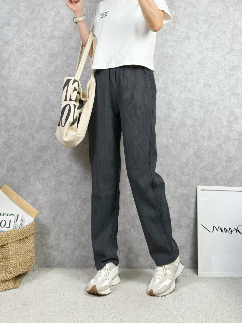 寒流來不用想穿搭，也不會出錯的內抓絨休閒寬褲 ⚡️限量 搶現貨 ⚡️