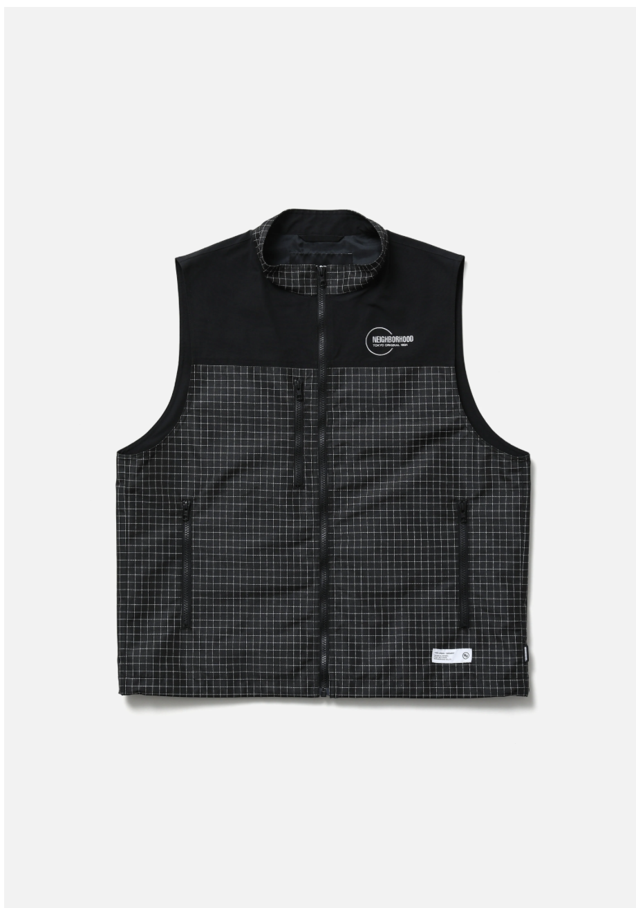 【NEIGHBORHOOD 】 0207開季新品REFLECTIVE STAND COLLAR VEST