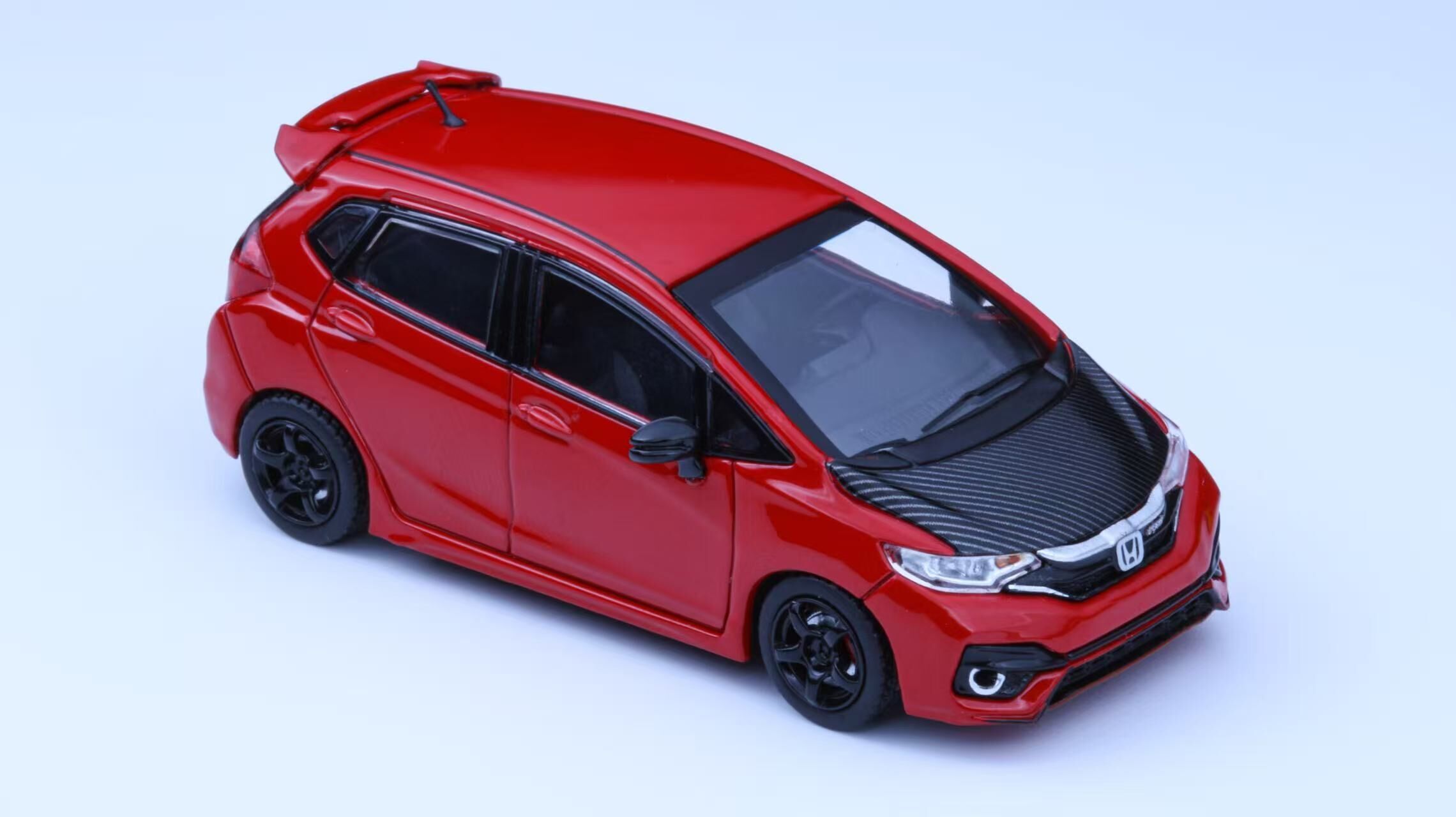 PO-$140 * MICRO GARAGE * 1:64 HONDA FIT GK5 RS RED (原色頭冚)