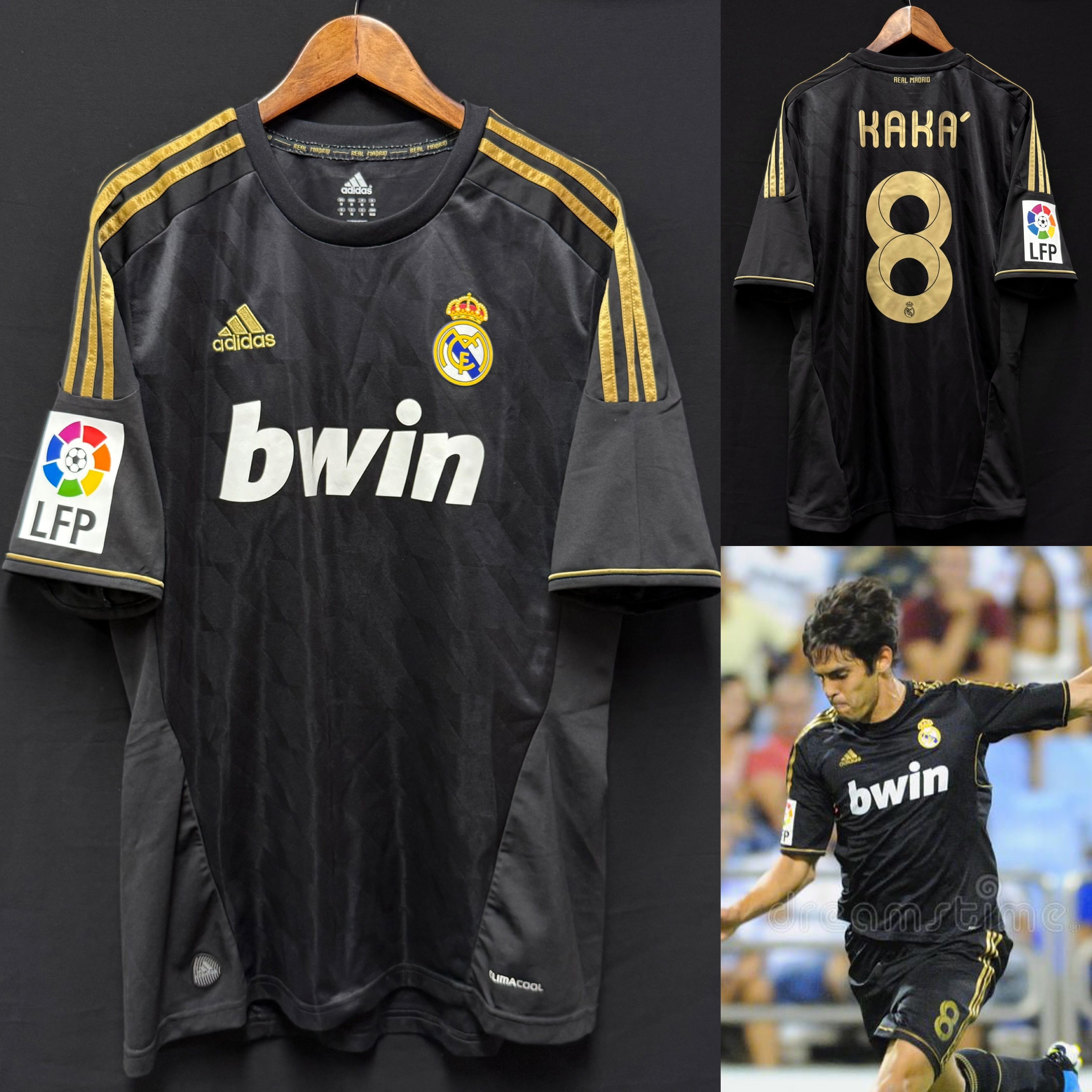 Real Madrid 2011-2012 Adidas Away Shirt #8 KAKA