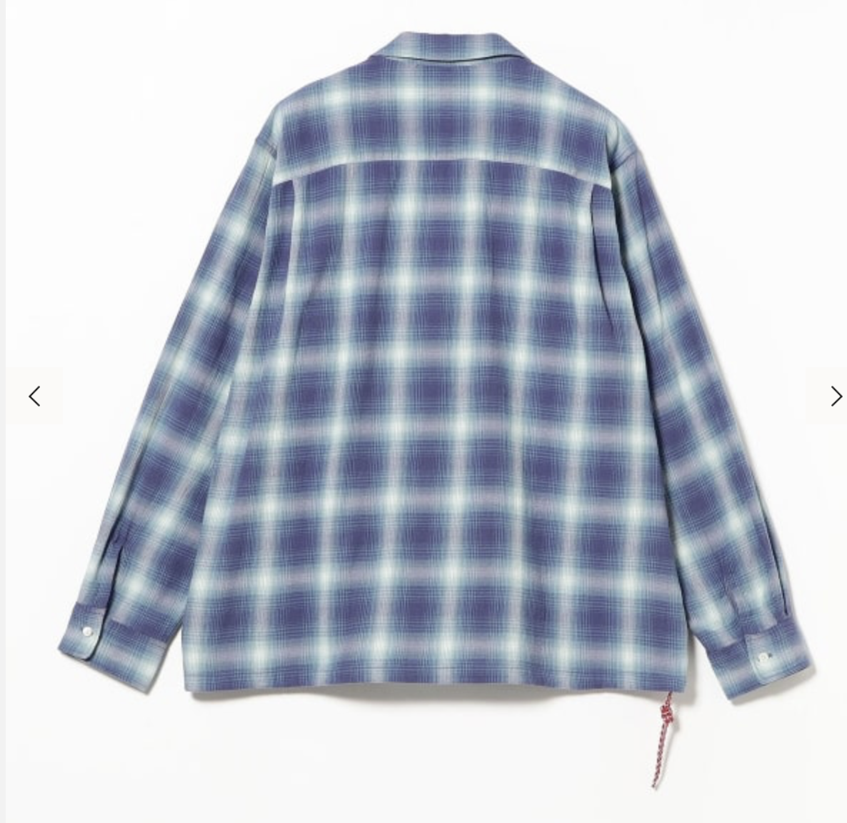 【BEAMS JAPAN】0207發售BEAMS JAPAN OMBRE CHECK SHIRT
