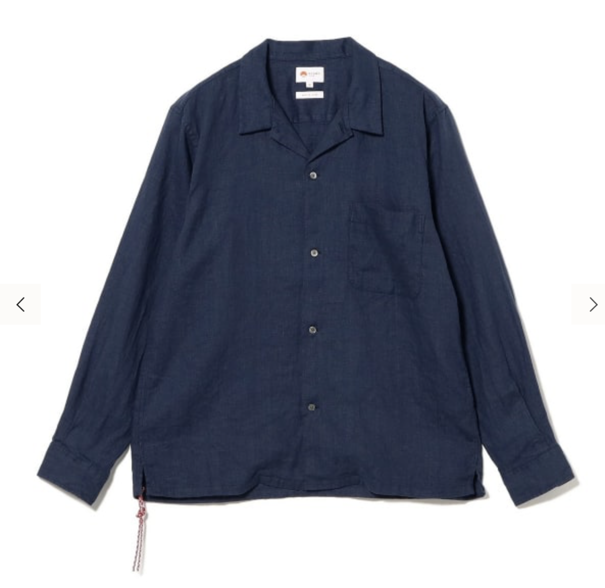 【BEAMS JAPAN】0207發售BEAMS JAPAN OPEN COLLAR LINEN SHIRT