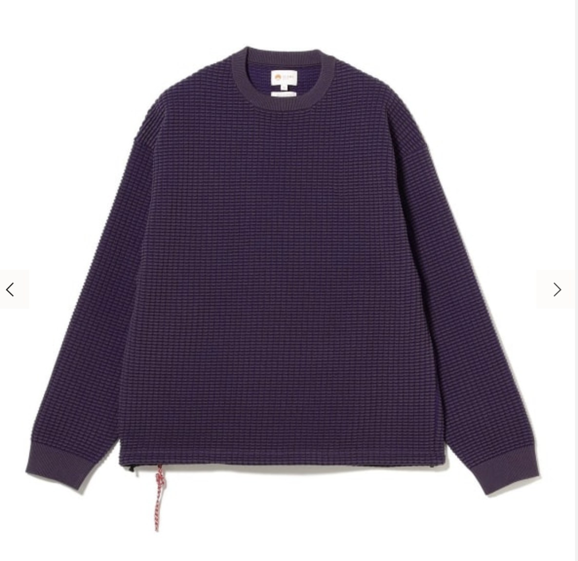 【BEAMS JAPAN】0207發售BEAMS JAPAN 12GAUGE 凸凹 SWEATER