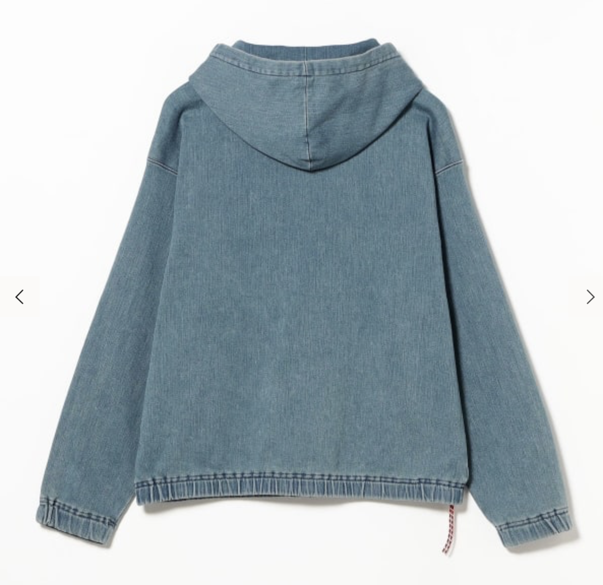 【BEAMS JAPAN】0207發售BEAMS JAPAN KNIT LIKE DENIM HOODIE