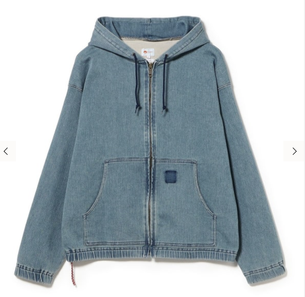 【BEAMS JAPAN】0207發售BEAMS JAPAN KNIT LIKE DENIM HOODIE