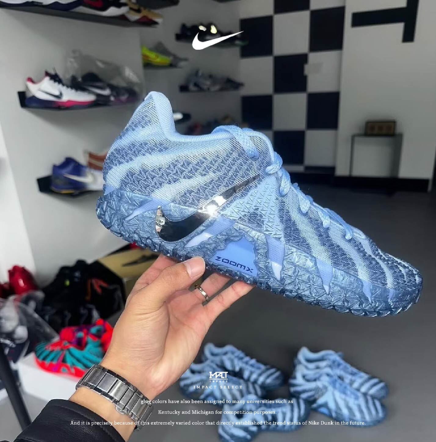 Nike Ja 3 莫蘭特三代 籃球鞋 液態銀 冰川藍 銀勾 海外限定 HF2794-400