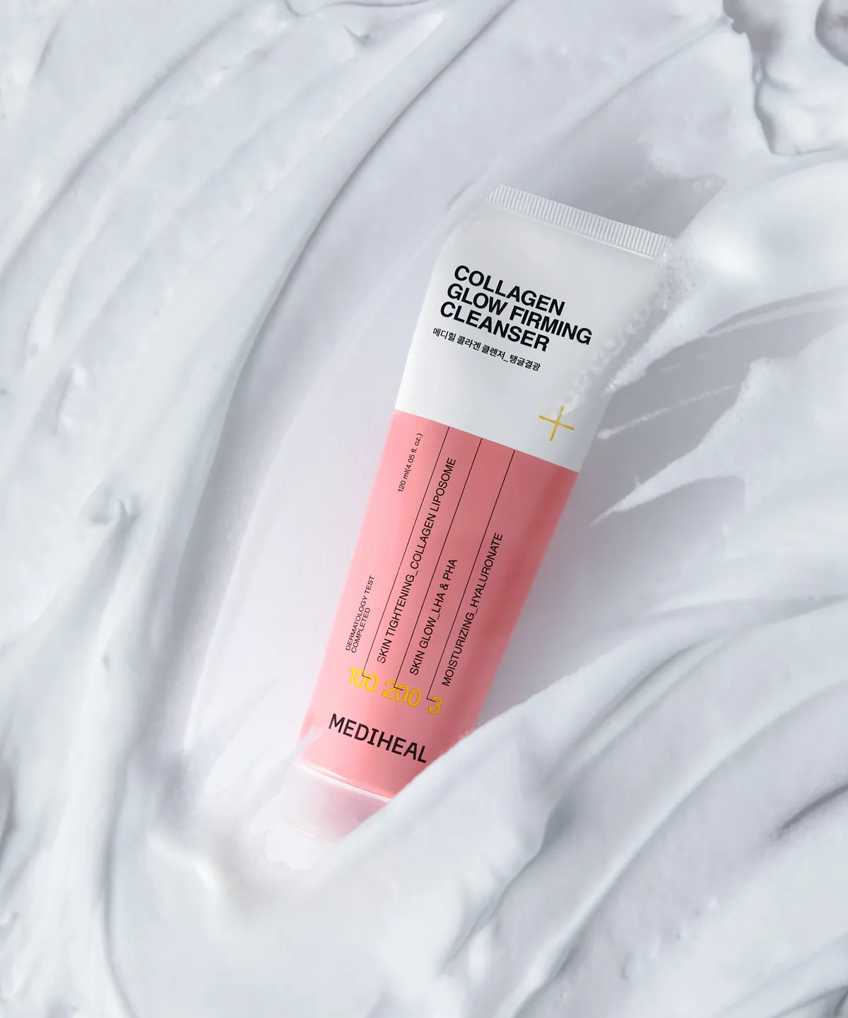 MEDIHEAL 膠原蛋白極致緊緻煥采洗面乳 120ml (1+1)