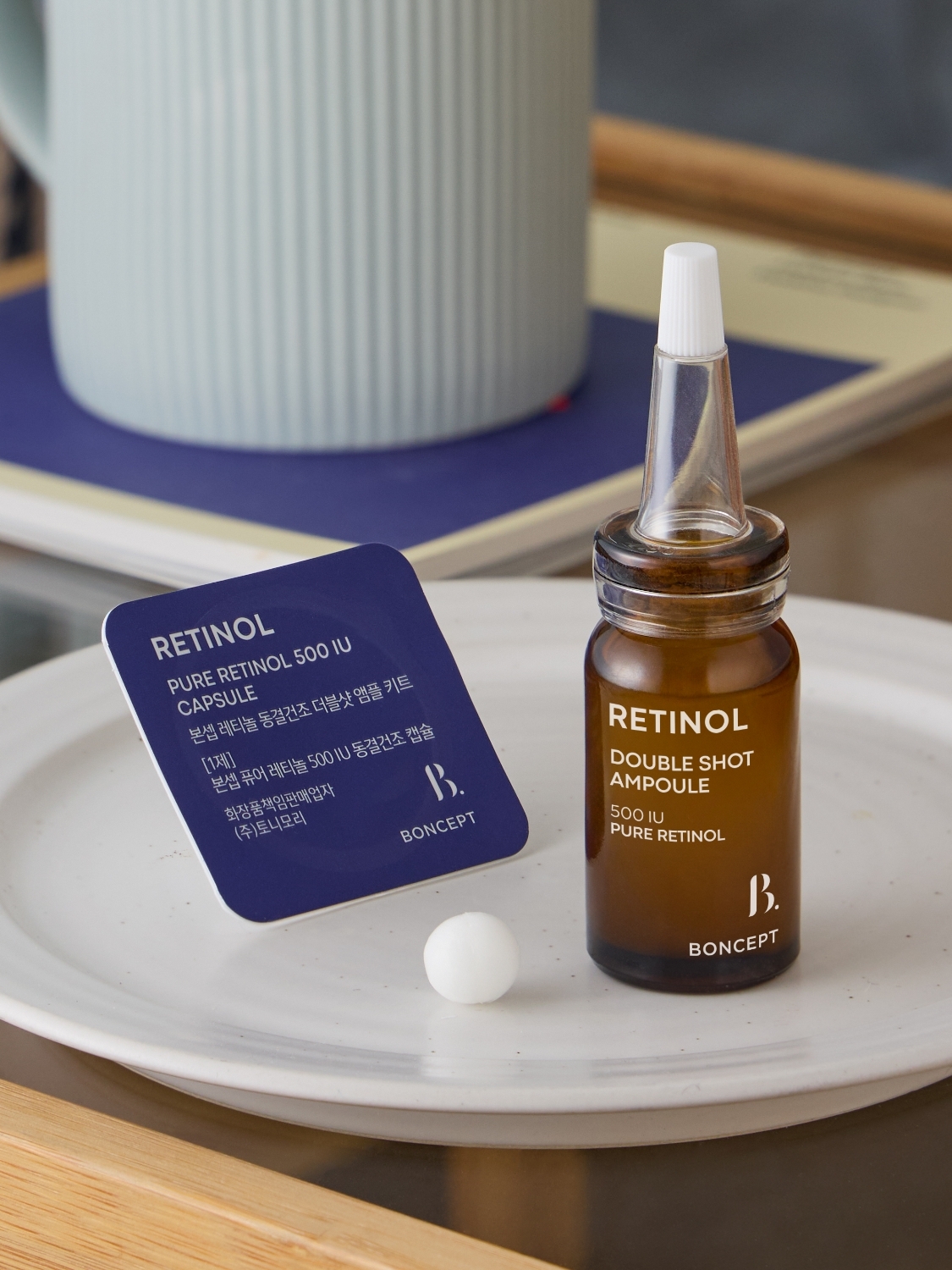 BONCEPT by TonyMoly Retinol 500 IU Double Shot Ampoule Kit