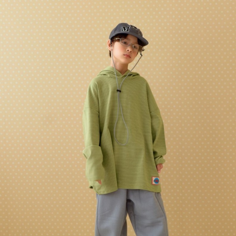 90-140 MNM 細紋連帽上衣 2色