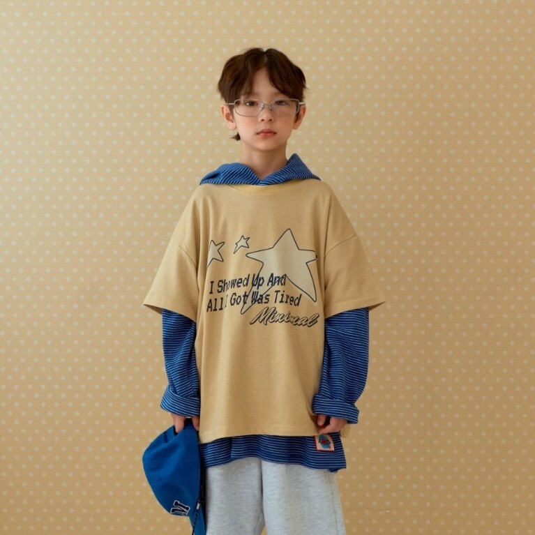 90-140 MNM 星星短袖上衣 2色