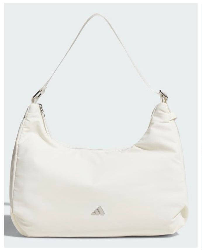 [USW] ADIDAS OFF-WHITE WOMEN'S SOFT LUX CROSSBODY BAG, UZZ792 (UZZ792)