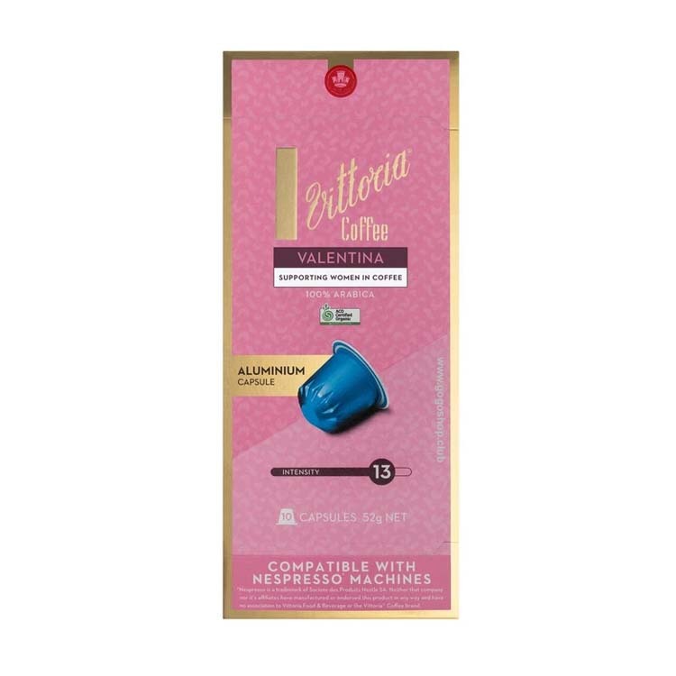 Vittoria Valentina 咖啡膠囊（10 粒裝）- 兼用 Nespresso