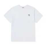 [S] NERDY SLEEPING CAT WAPPEN S/S T-SHIRT_WHITE, PNEU25ST2700 (SN531)