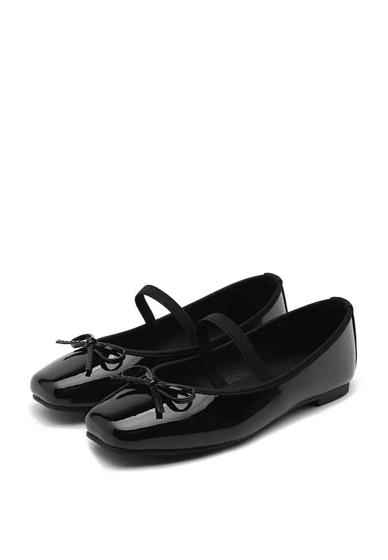 [S] SAPPUN Morie Maryjane Flats ,307445,BLACK, S315856 (SZZ989)
