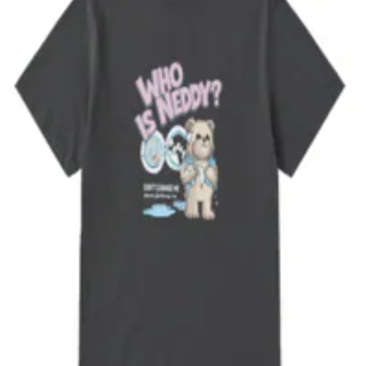 [S] NERDY LAUNDRY S/S T-SHIRT 25SS_CHARCOAL, PNEU25ST1320 (SN535)