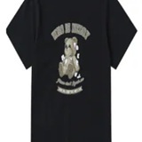 [S] NERDY WHO IS NEDDY S/S T-SHIRT_BLACK, PNEU25ST1201 (SN539)