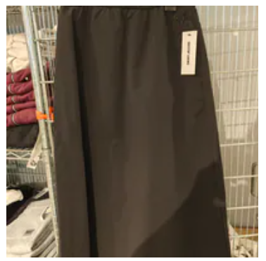 [S] DKNY BLACK HIGH WAIST CIRCLE SKIRT, DJ5K9564-BLK (SD1752)