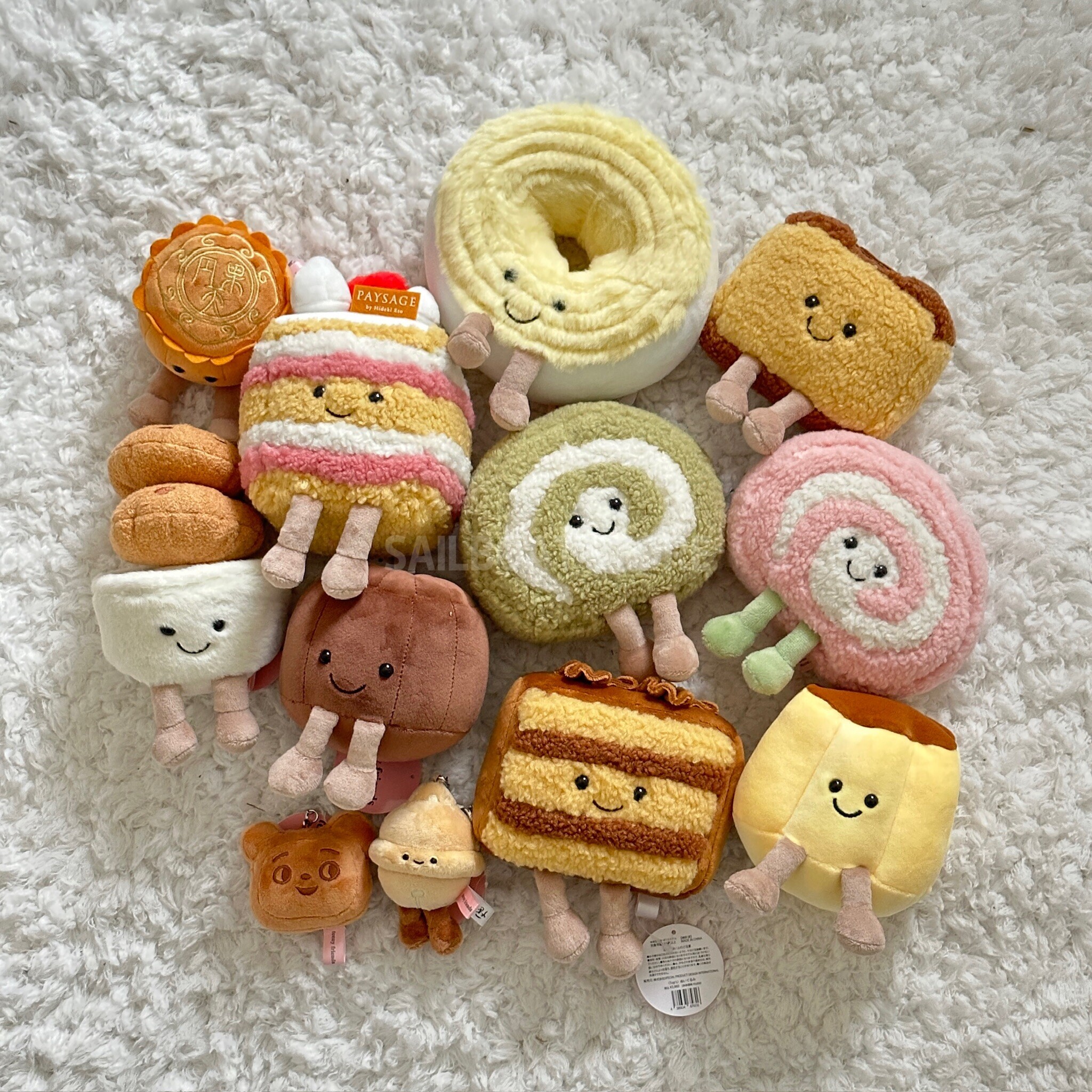 #現貨 🇯🇵日本 Jellycat × teeny friends 甜點系列 吊飾娃娃