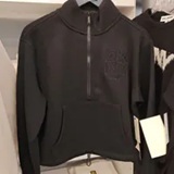 [S] DKNY BLACK LOGO KNITTED SWEATER, DP5T1436-BLK (SD1756)