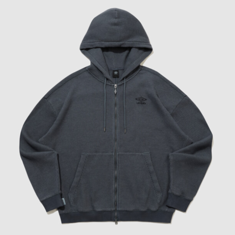 【代購】UMBRO Waffle Dye 連帽拉鍊外套