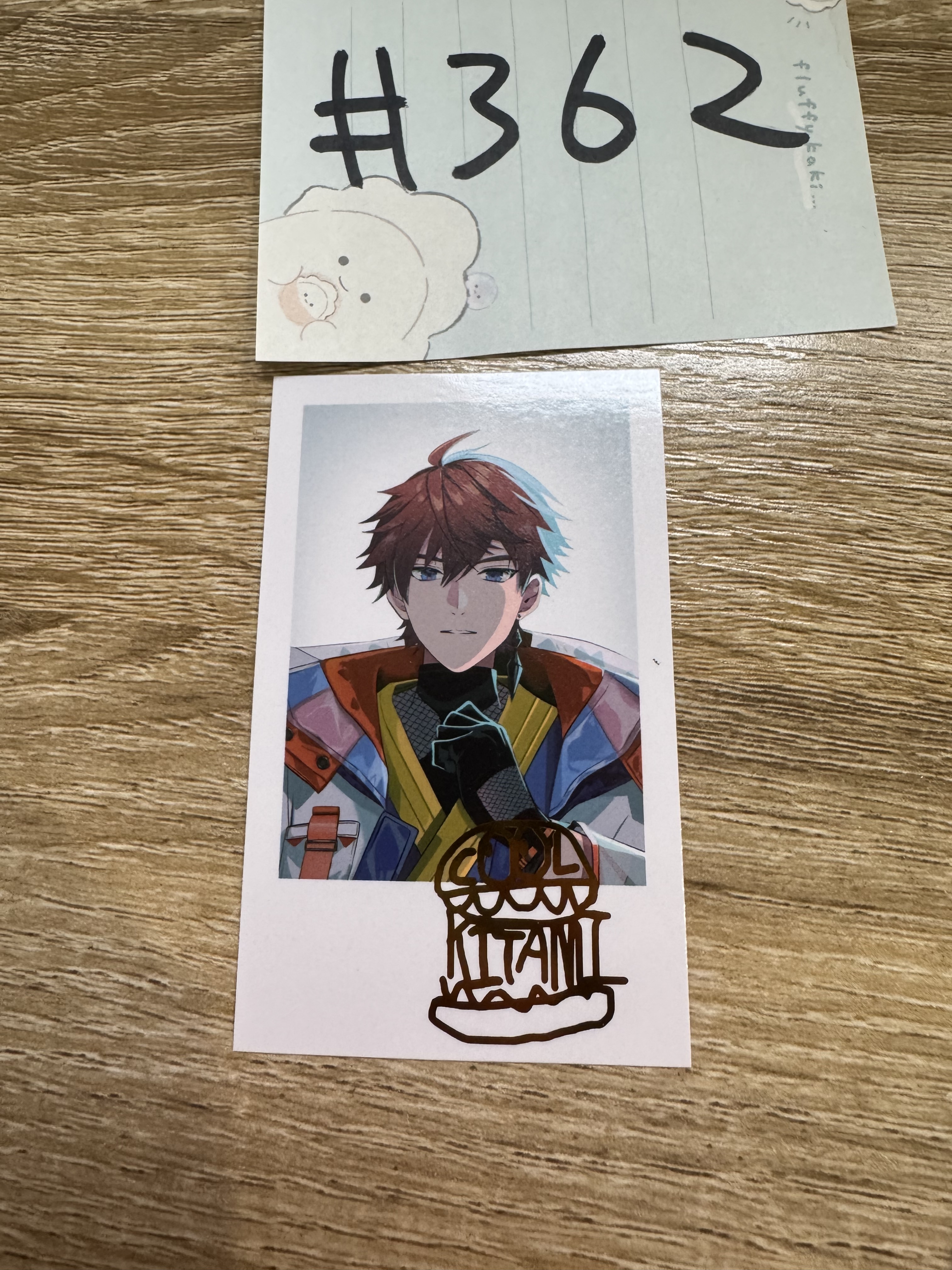 彩虹社  北見 拍立得 簽 #362