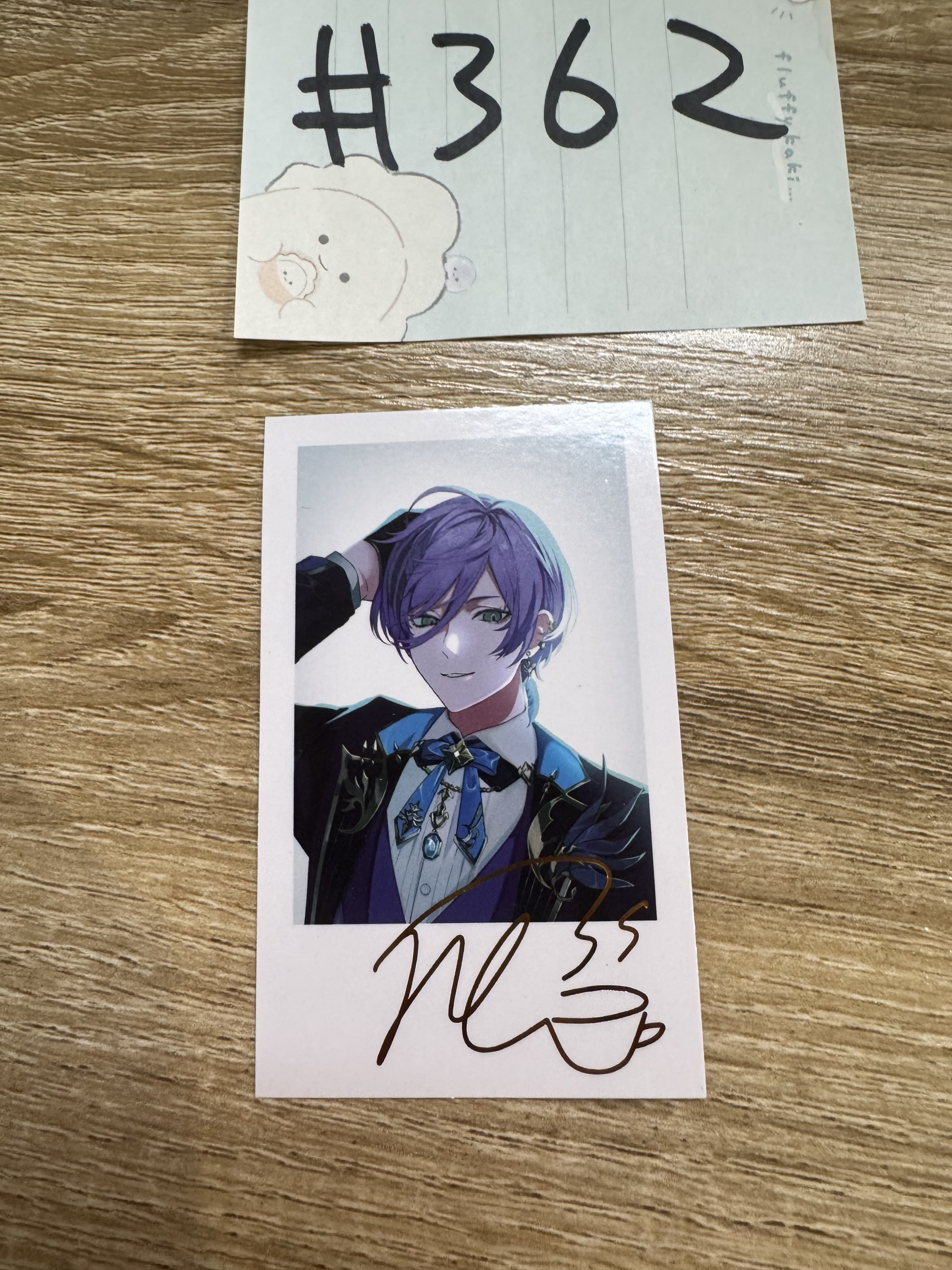 彩虹社  NESS 拍立得 簽#362