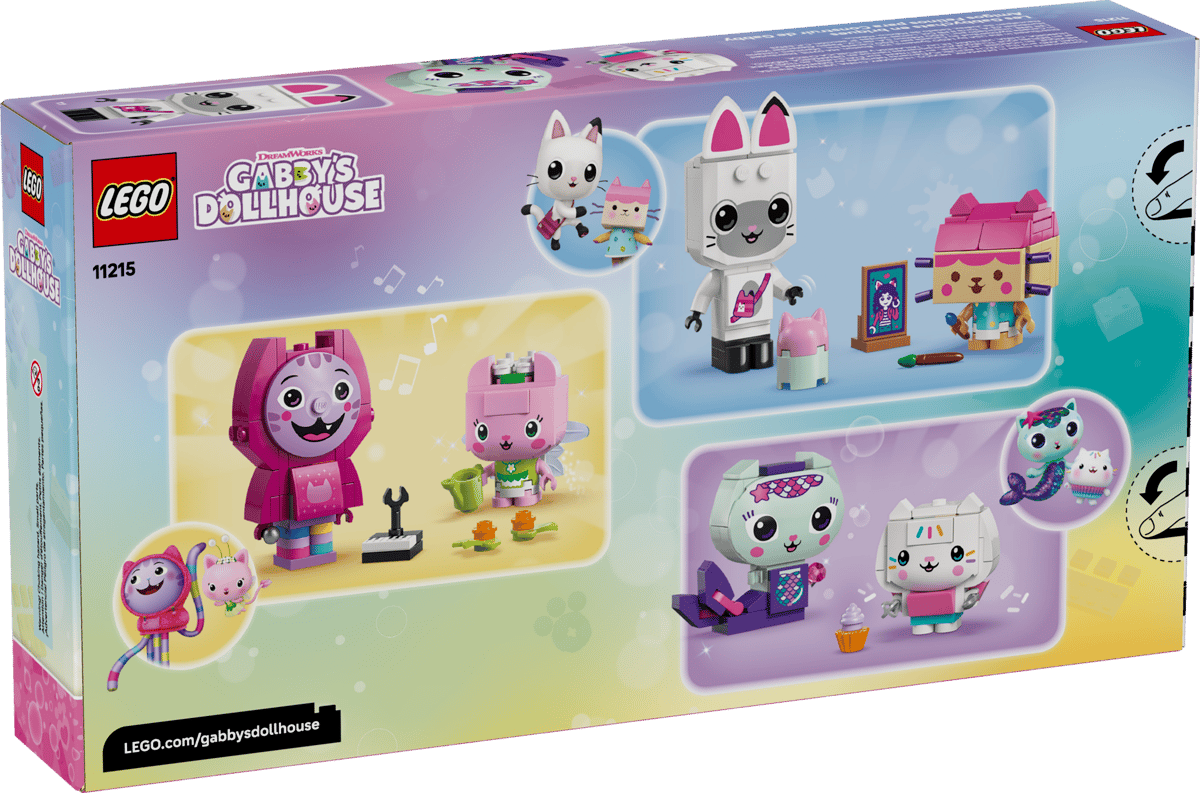 樂高 11215 蓋比的積木版貓咪朋友 ｜ LEGO GABBY’S DOLLHOUSE 系列 ｜ 飛米樂高專賣店