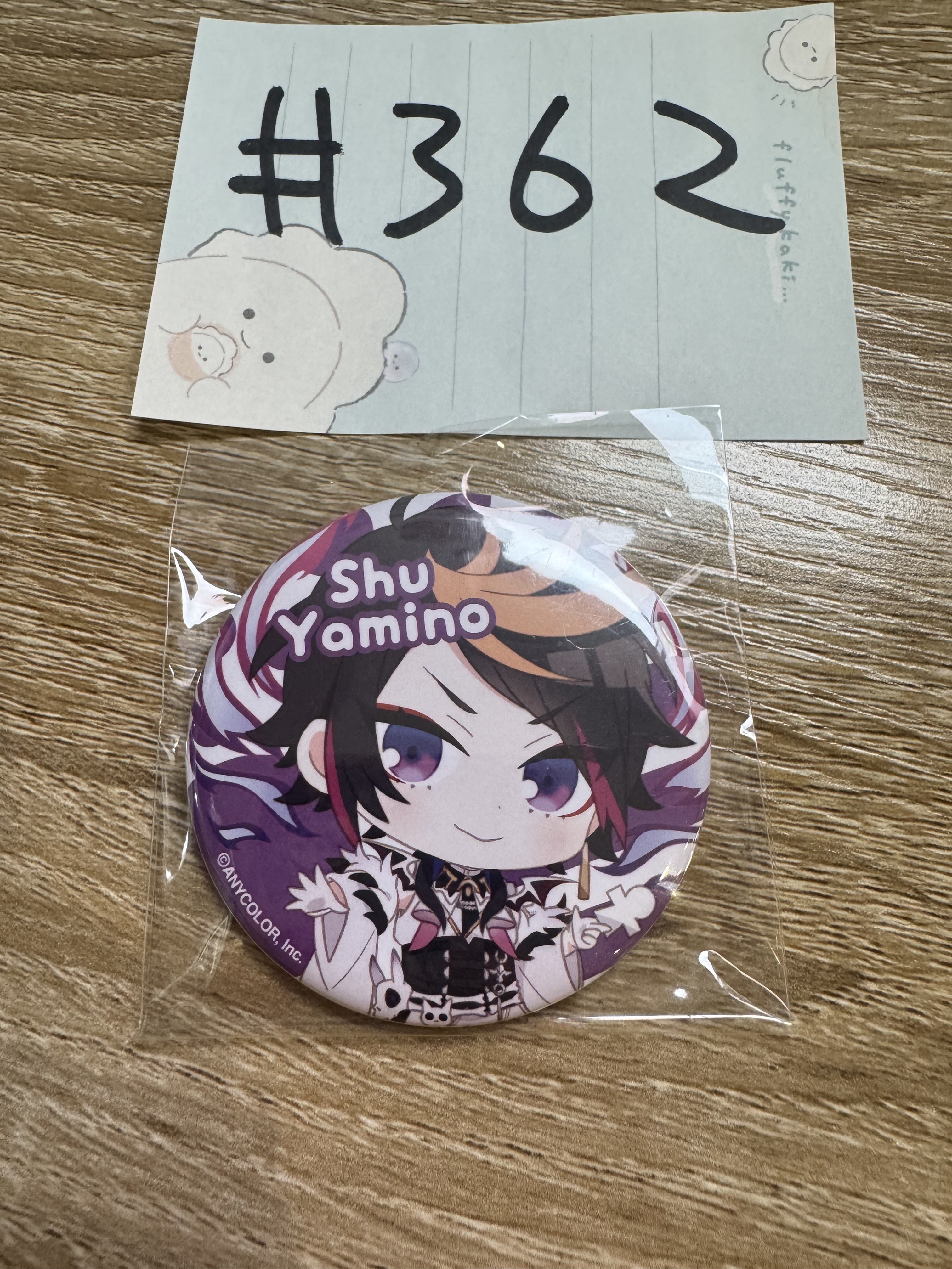 彩虹社  SHU 襟章#362