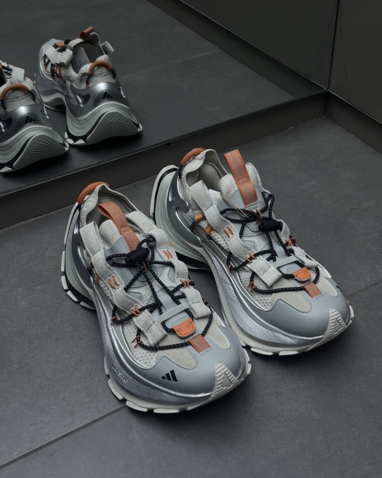 【Focus Store】預購 Adidas FOS XLG Speed Hike "White Silver" 白銀 抽繩 KK1932