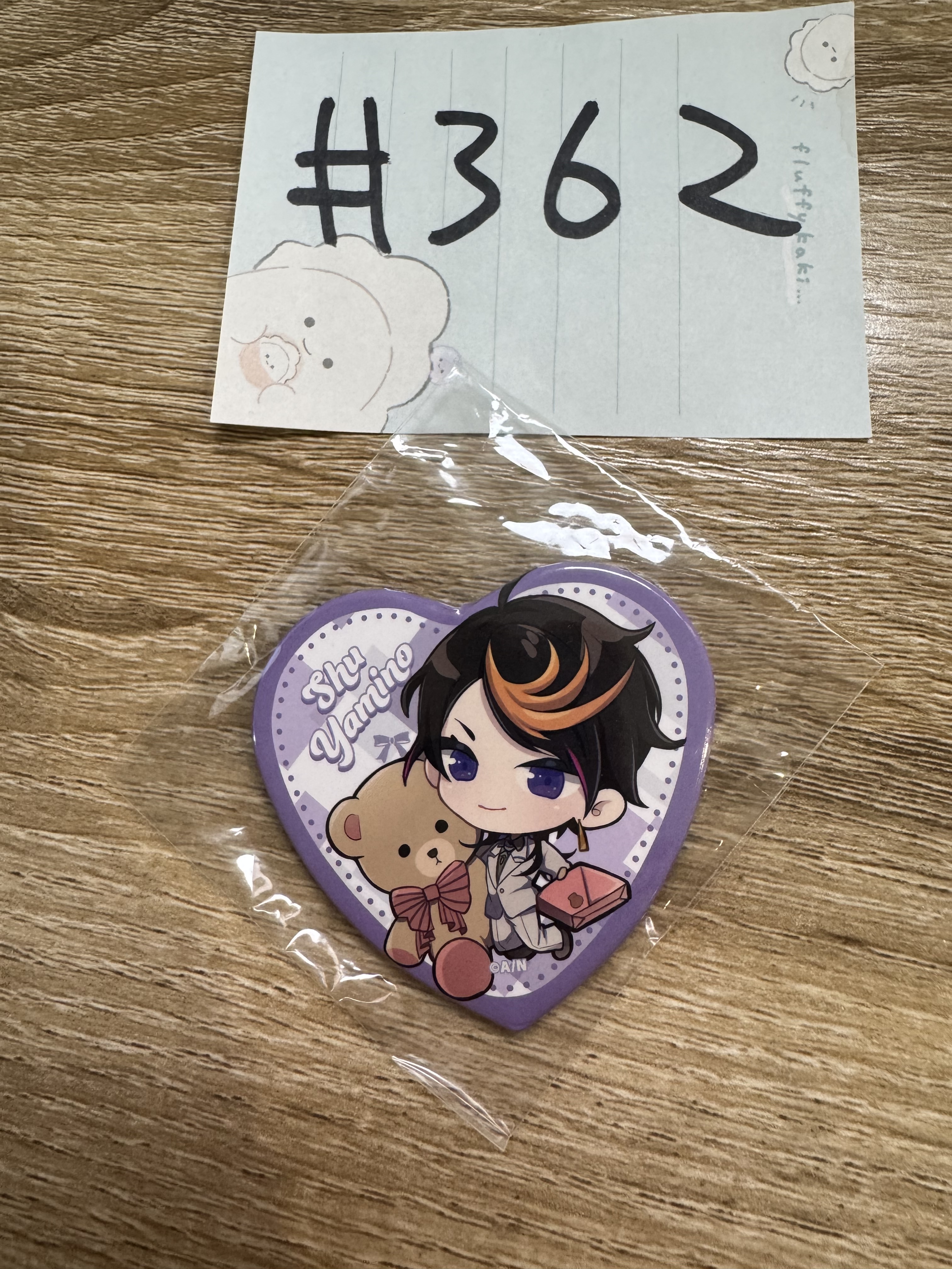 彩虹社  SHU 襟章#362